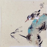 李大慶（中國美協會員）國畫花鳥畫 精品小尺寸斗方小品